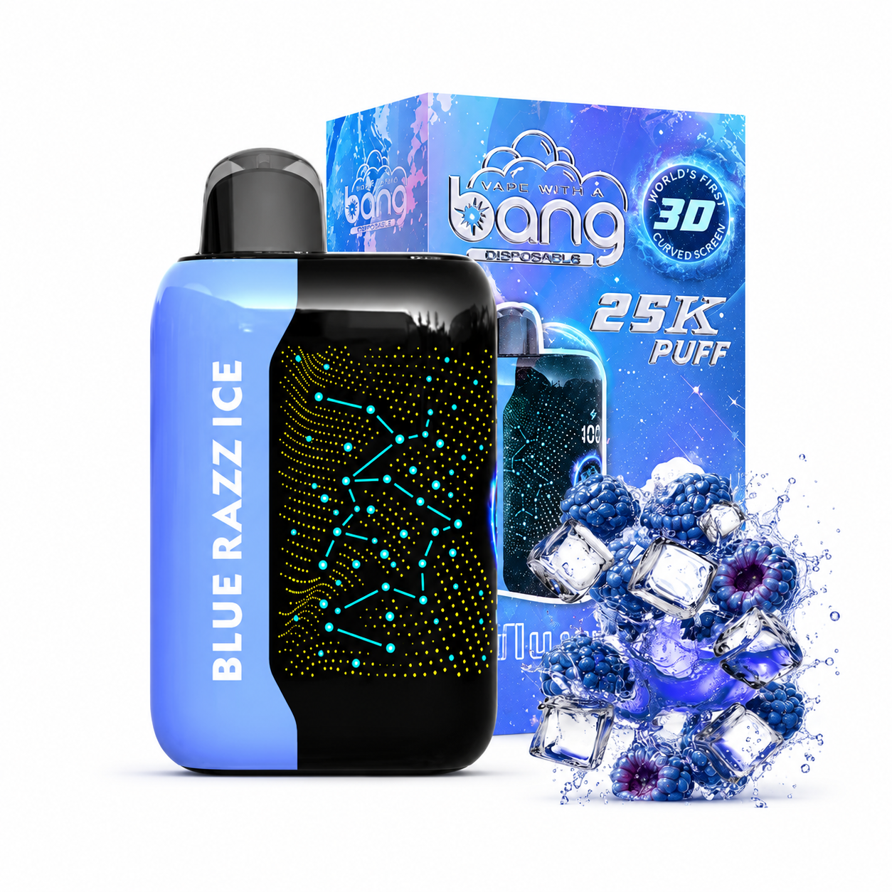 Bang starry - Blue razz ice