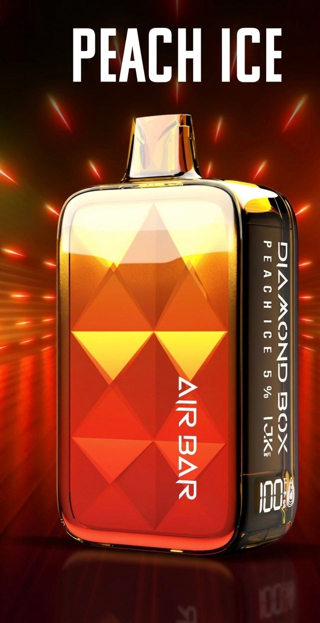 Airbar diamond box - Peach ice