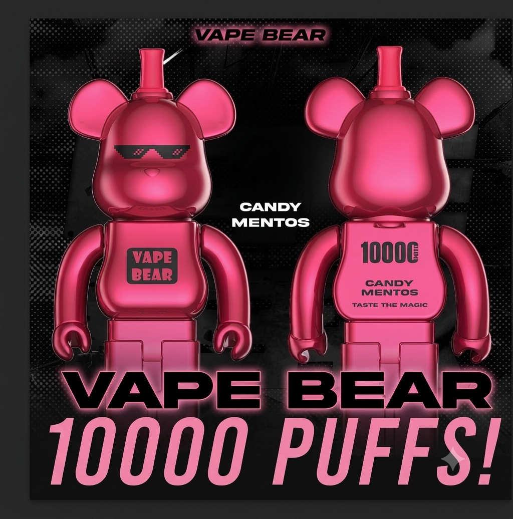 Aladdin vape bear - Candy mentos